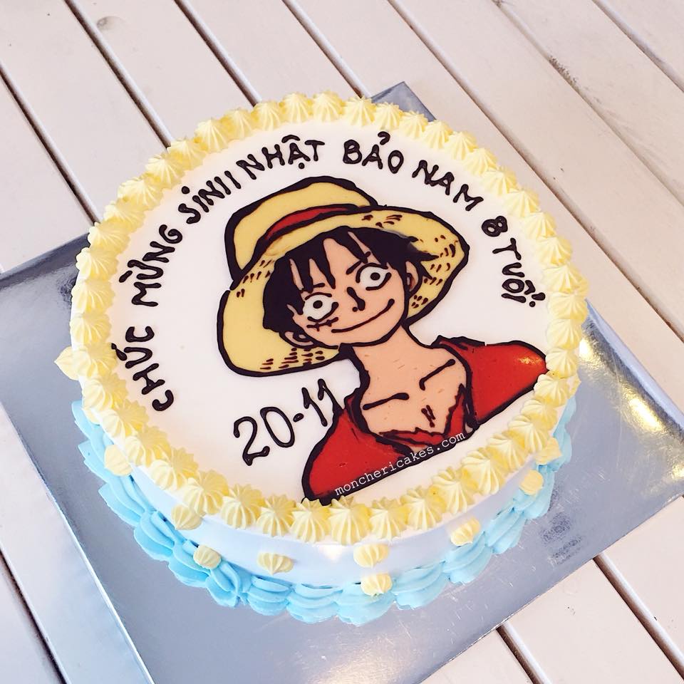 Mừng sinh nhật băng Mũ Rơm  One piece fanart One piece anime Luffy