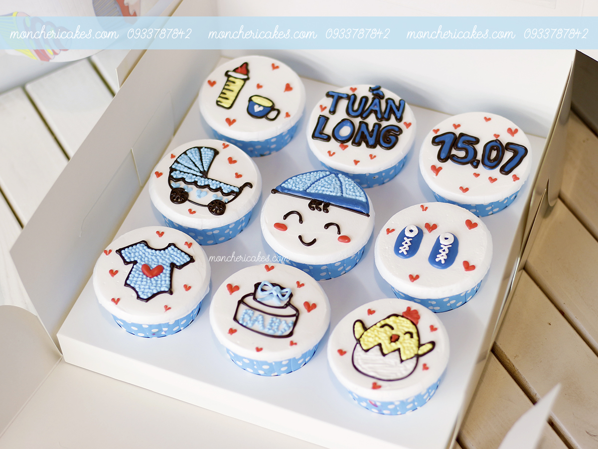 Những Set Bánh Kem Cupcake xinh xắn dễ thương