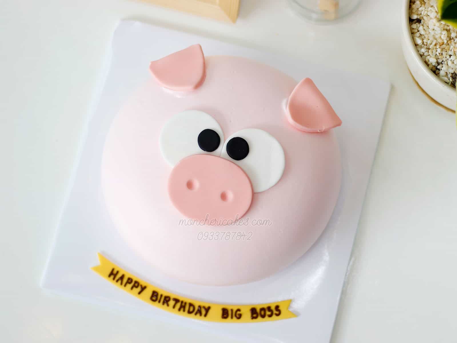Bánh sinh nhật con lợn, con heo đẹp dành tặng người tuổi Hợi 6713 - Bánh  sinh nhật, kỷ niệm