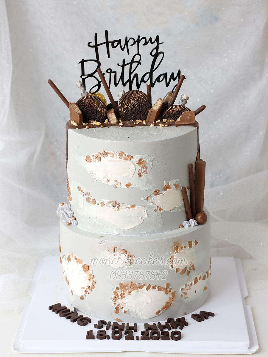 Tổng hợp 500+ mẫu bánh sinh nhật 2 tầng đẹp với nhiều kiểu dáng và hương vị  hấp dẫn